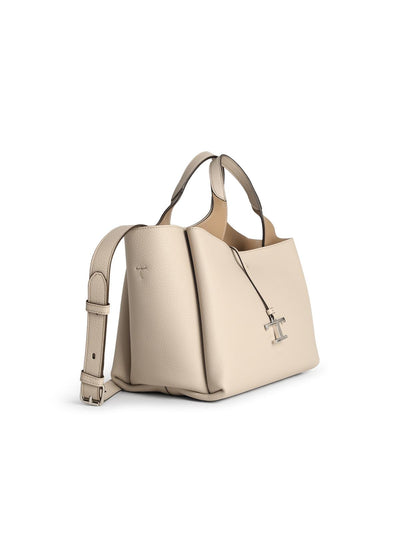Tod's Gray Leather Bag Women