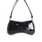 Diesel 'Play' Black Patent Leather Clutch Women