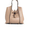 Tod's T Timeless Mini Shopping Bag In Beige Leather Women
