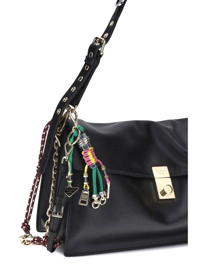 Prada Women Large Soft Sound Shoulder Bag