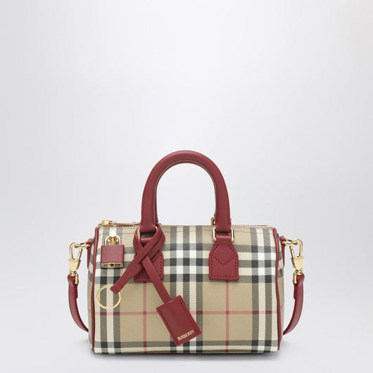 Burberry Mini Check Bowling Bag Women