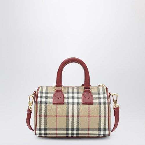 Burberry Mini Check Bowling Bag Women