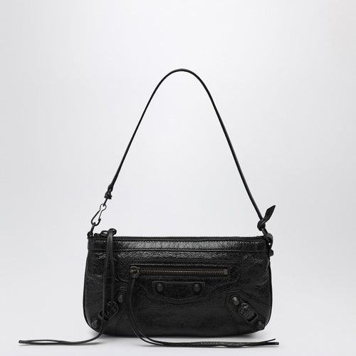 Balenciaga Black Le City Shoulder Pouch Women
