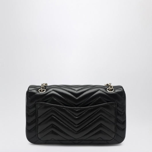 Gucci Medium Gg Marmont Black Shoulder Bag Women