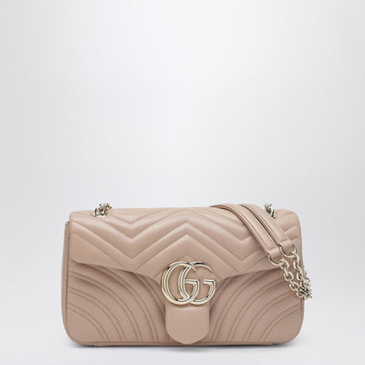 Gucci Medium Gg Marmont Shoulder Bag In Light Pink Women