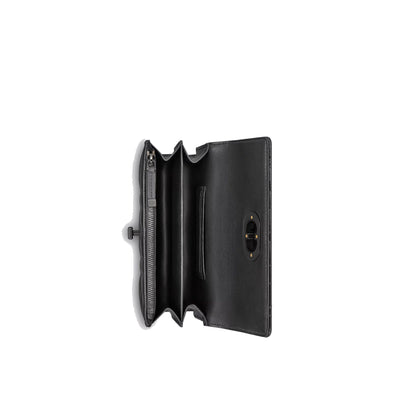 Dior Caro Patent And Matte Shoulder Bag Women