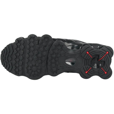 Nike Shox TL Black and Max Orange