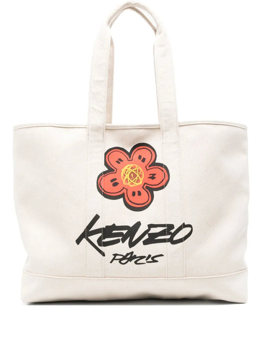 Kenzo Women Kenzo X Futura 2000 Kenzo Utility Boke Flower-Print Tote Bag