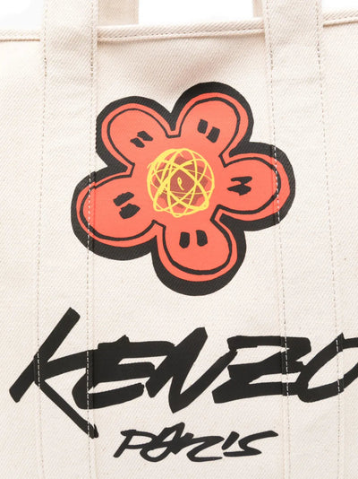 Kenzo Women Kenzo X Futura 2000 Kenzo Utility Boke Flower-Print Tote Bag
