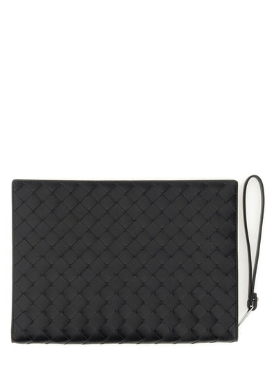 Bottega Veneta Men Porta Documenti Intrecciato Piccolo