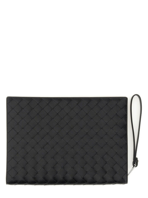 Bottega Veneta Men Porta Documenti Intrecciato Piccolo