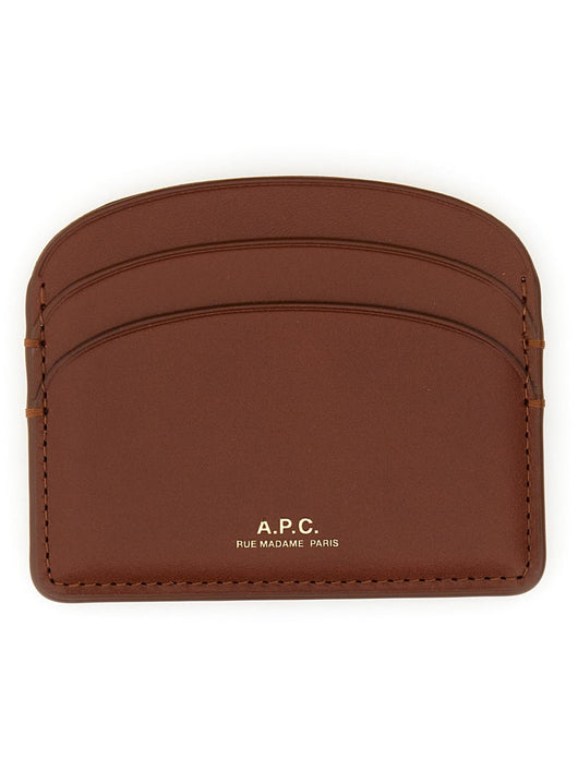 A.P.C. Women Demi Lune Card Holder