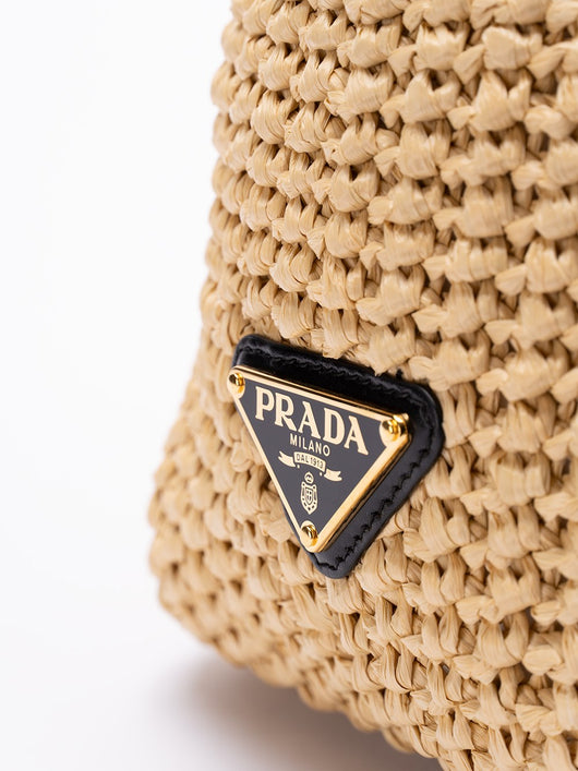 Prada Women Crochet Tote Bag