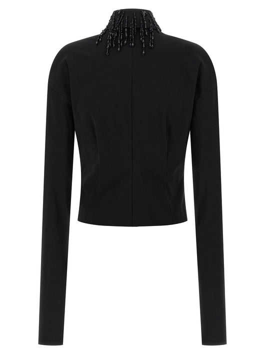 Alberta Ferretti Women Beads Shirt