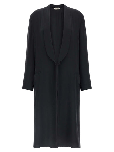 Alberta Ferretti Women Silk Georgette Coat