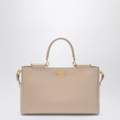 Dolce&Gabbana Vittoria Handbag In Flesh-Coloured Leather Women