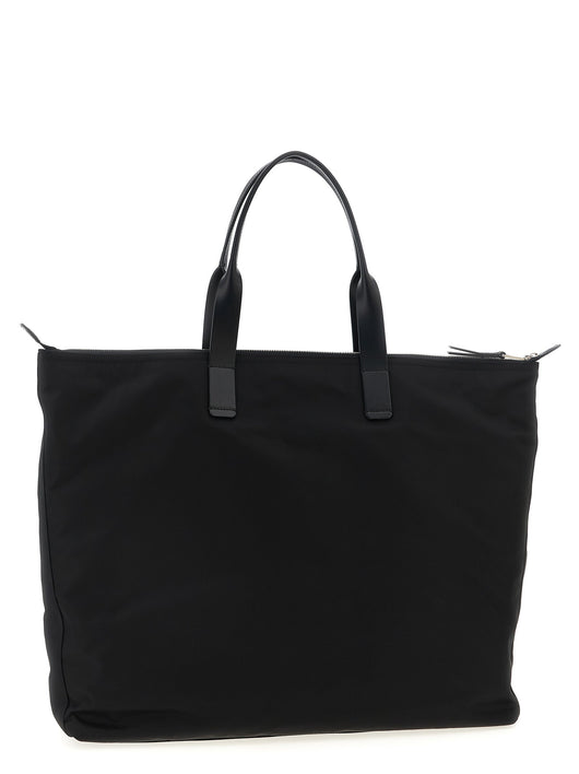Dolce & Gabbana Men Big Logo Patch Shopping Bag