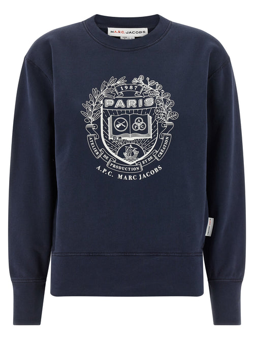 A.P.C. Women 'Paris' Apc Capsule Sweatshirt For Marc Jacobs