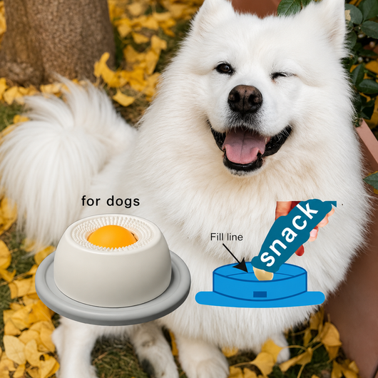 Pet Lick Mat Slow Feeder for Dogs & Cats | Interactive Yogurt & Treat Licking Plate