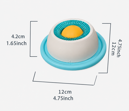 Pet Lick Mat Slow Feeder for Dogs & Cats | Interactive Yogurt & Treat Licking Plate