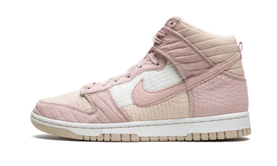 Nike Dunk High Shoes Rusty Pink White Nature Pink Oxford