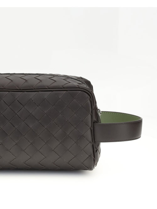 Bottega Veneta Men Intrecciato Travel Clutch