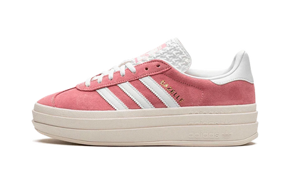 adidas Originals Gazelle Bold Shoes Super Pop Pink Cloud White White
