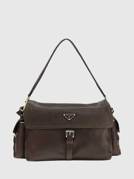 Prada Shoulder Bag Woman Burnt
