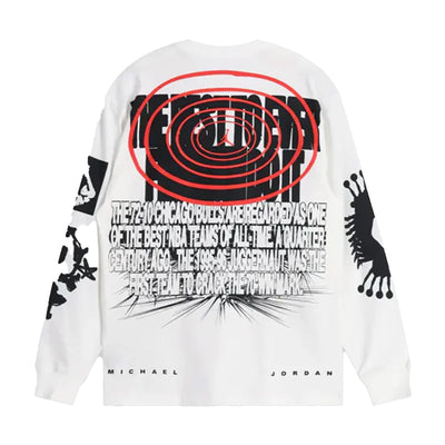 Wings L/S Tee 'White'