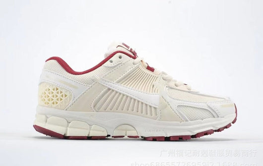 Nike Air Zoom Vomero 5 Shoes Sail Pale Ivory Team Red Sail