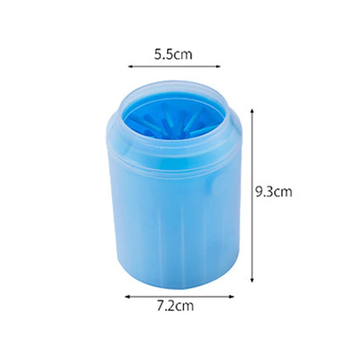 Portable Pet Paw Cleaner Cup for Dogs & Cats – Gentle Silicone Paw Washer