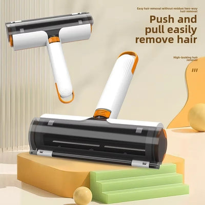 Portable Self-Cleaning Pet Hair Remover Roller for Dogs, Cats, Furniture & Clothing