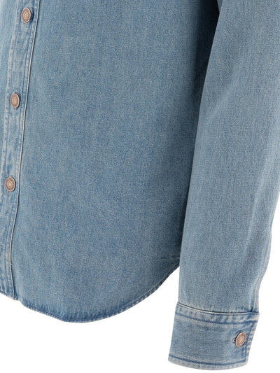 Tom Ford Men "Western" Cotton Shirt