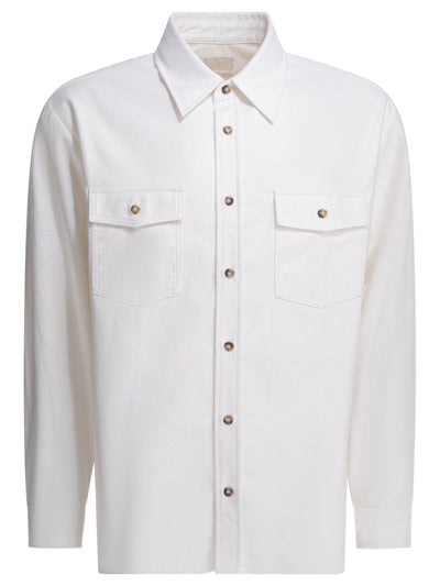 A.P.C. Men Cotton Overshirt Jacket