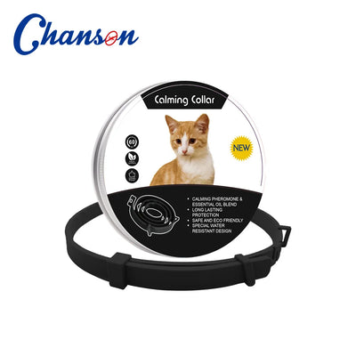 Premium Calming Pheromone Pet Collar | Anxiety Relief for Dogs & Cats