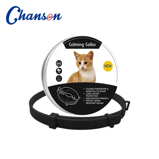 Premium Calming Pheromone Pet Collar | Anxiety Relief for Dogs & Cats