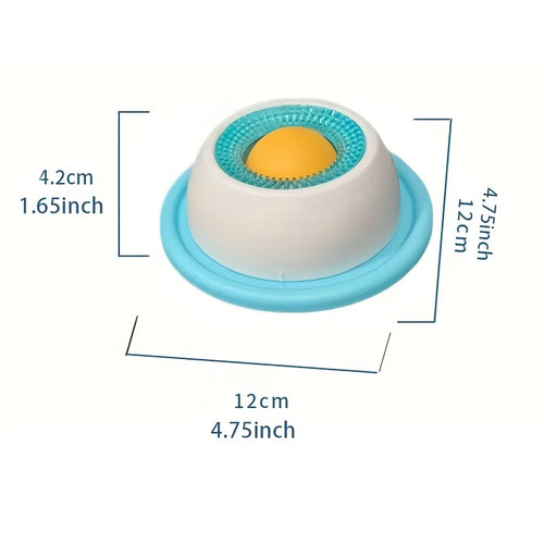 Pet Lick Mat Slow Feeder for Dogs & Cats | Interactive Yogurt & Treat Licking Plate