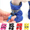 4pcs/set Waterproof Pet Dog Shoes  Anti-slip Rain Boots Footwear for Small Cats Dogs Puppy Dog Pet Booties Pet Paw Accessories