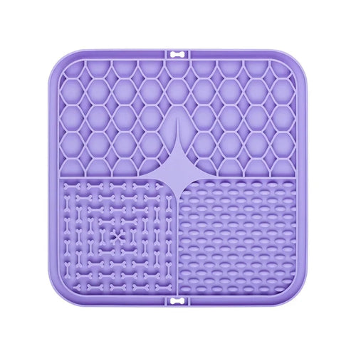 Pet Slow Feeding Lick Mat for Dogs & Cats | Silicone Feeding Placemat