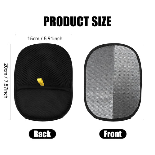 Reusable Electrostatic Pet Hair Remover Gloves | Double-Sided Grooming Mitts