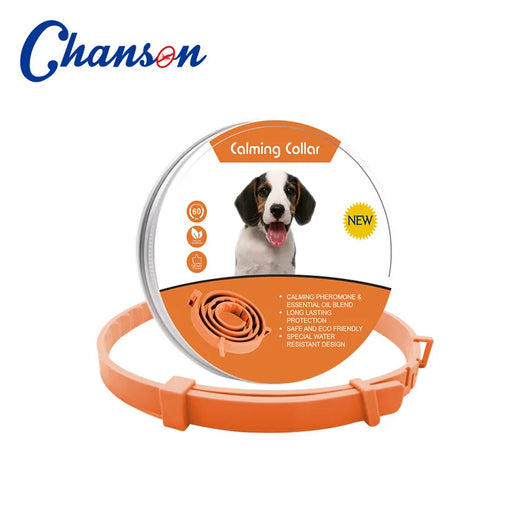 Premium Calming Pheromone Pet Collar | Anxiety Relief for Dogs & Cats