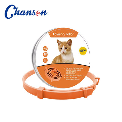 Premium Calming Pheromone Pet Collar | Anxiety Relief for Dogs & Cats