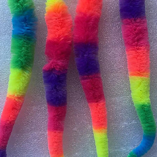 Interactive Cat Toy Ball – Colorful Bouncing Worm Teaser for Indoor Cats