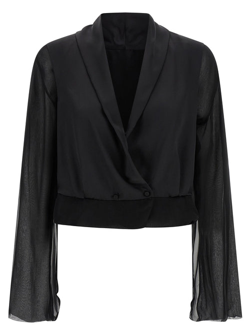 Alberta Ferretti Women Chiffon Shirt