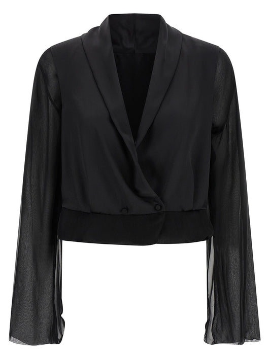 Alberta Ferretti Women Chiffon Shirt