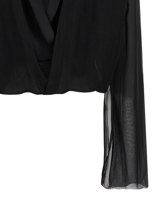 Alberta Ferretti Women Chiffon Shirt
