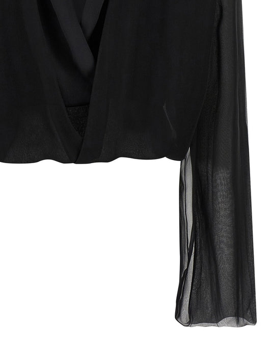 Alberta Ferretti Women Chiffon Shirt
