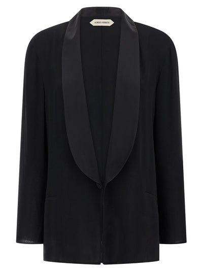Alberta Ferretti Women Georgette Blazer