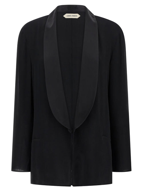 Alberta Ferretti Women Georgette Blazer