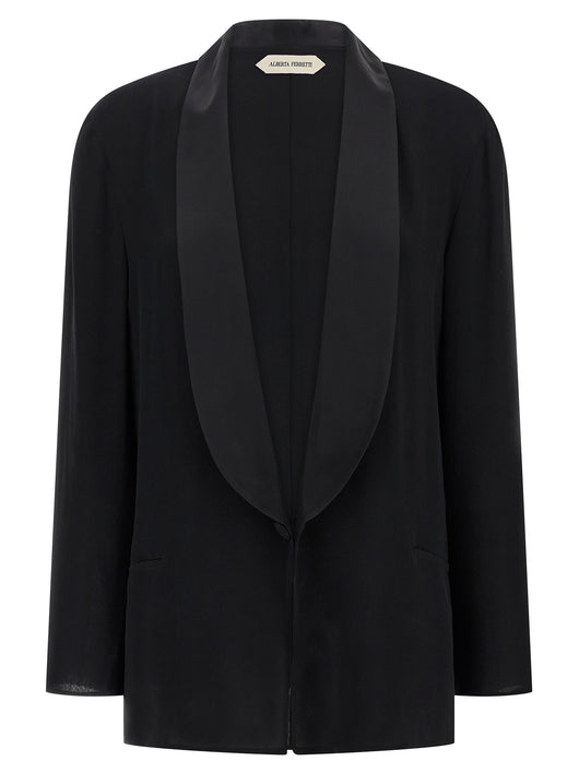Alberta Ferretti Women Georgette Blazer